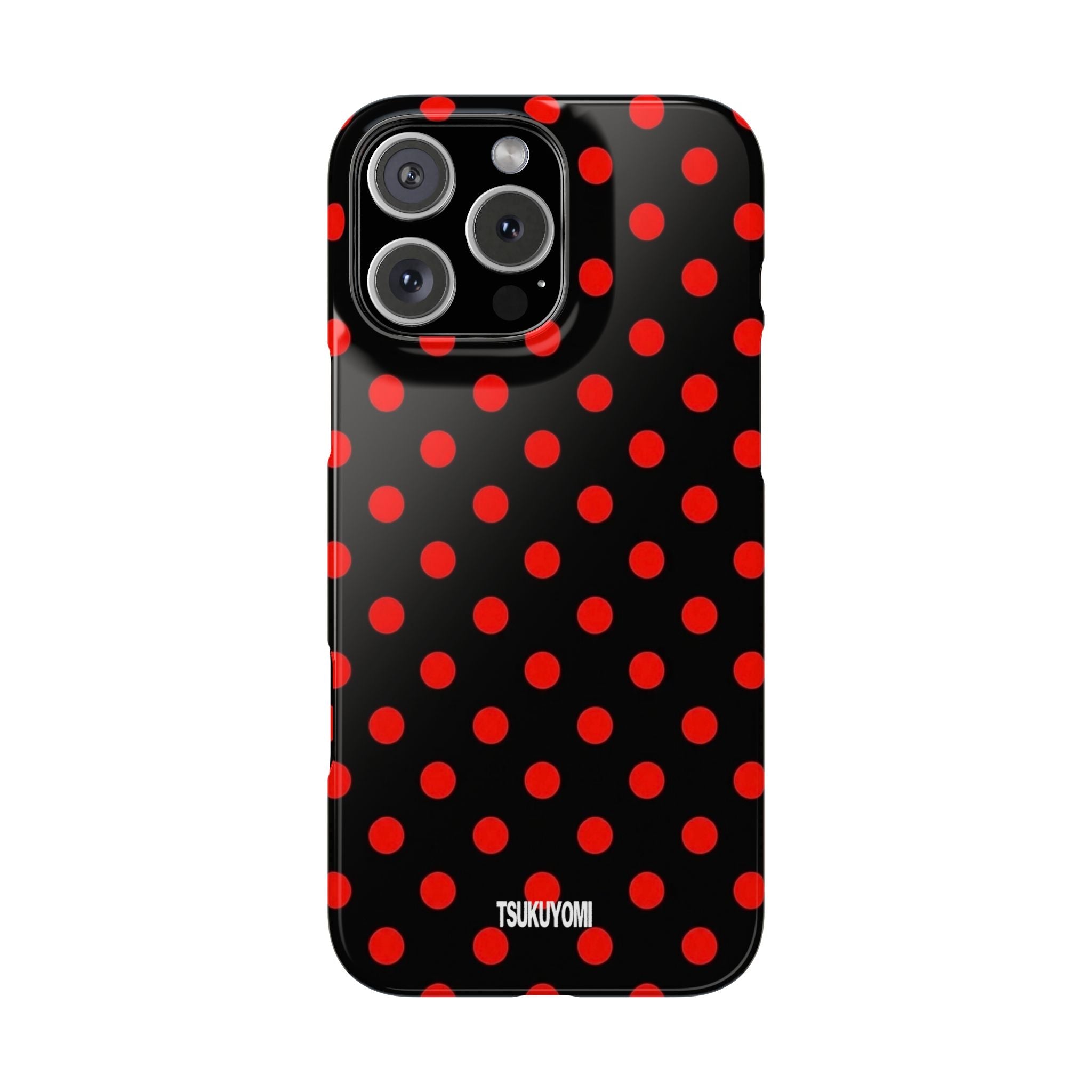 Black Widow Polka Dot Phone Case