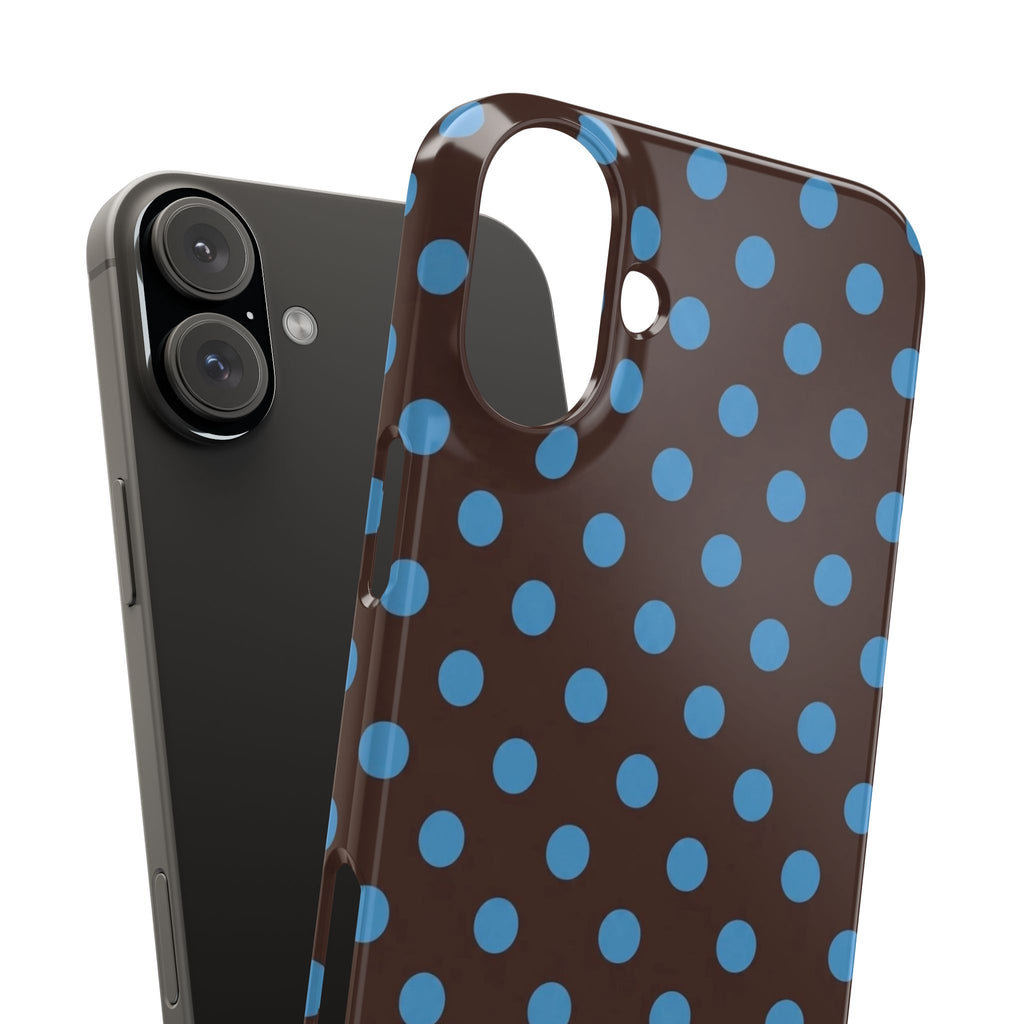 Sea Cocoa Polka Dot Phone Case