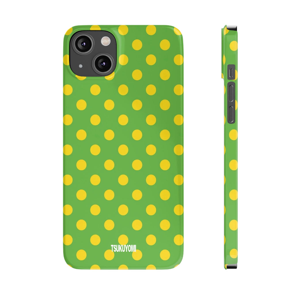Lemon Belle Polka Dot Phone Case