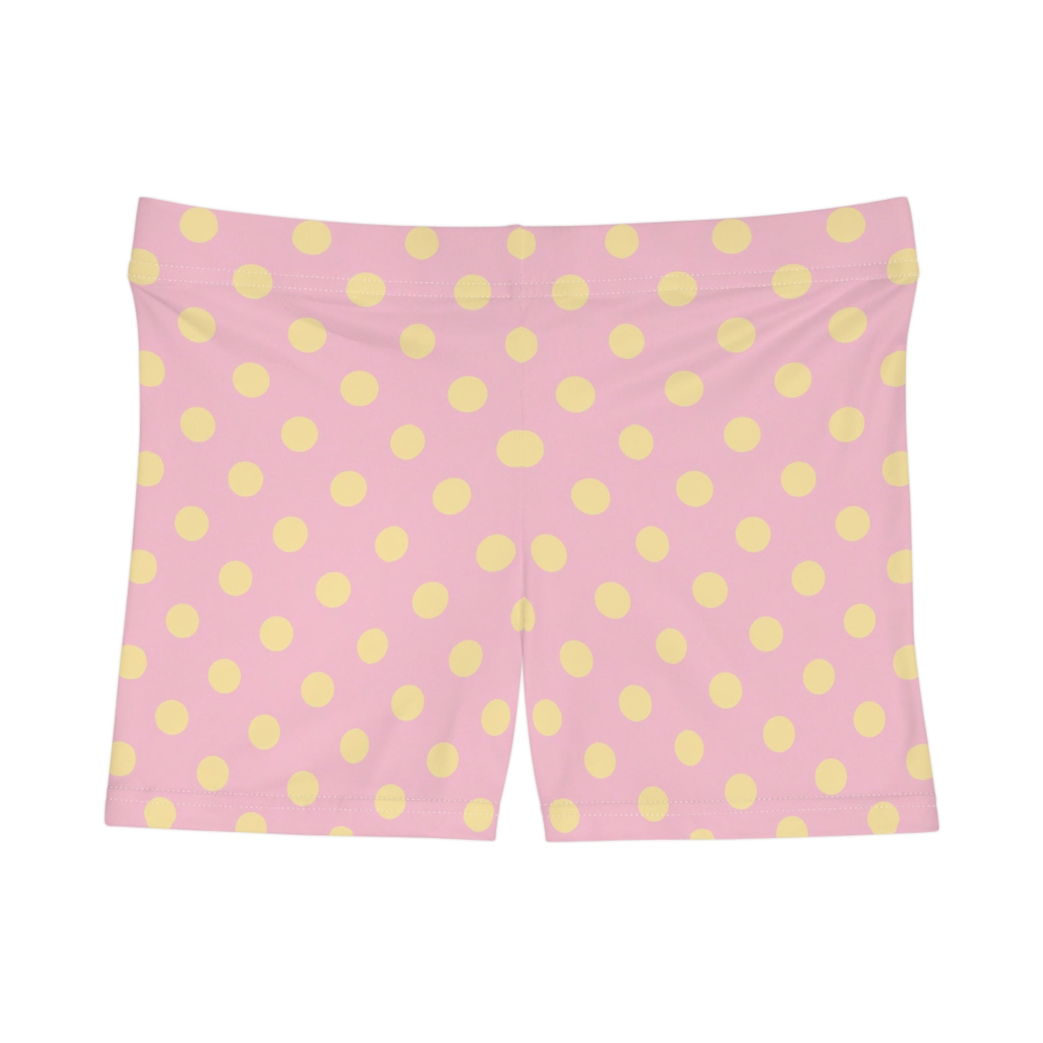Strawberry Butter Polka Dot Mini Shorts
