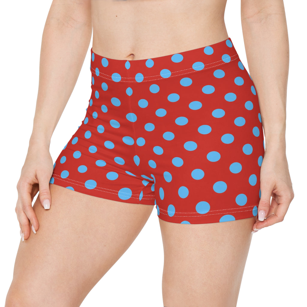 Riviera Romance Polka Dot Mini Shorts