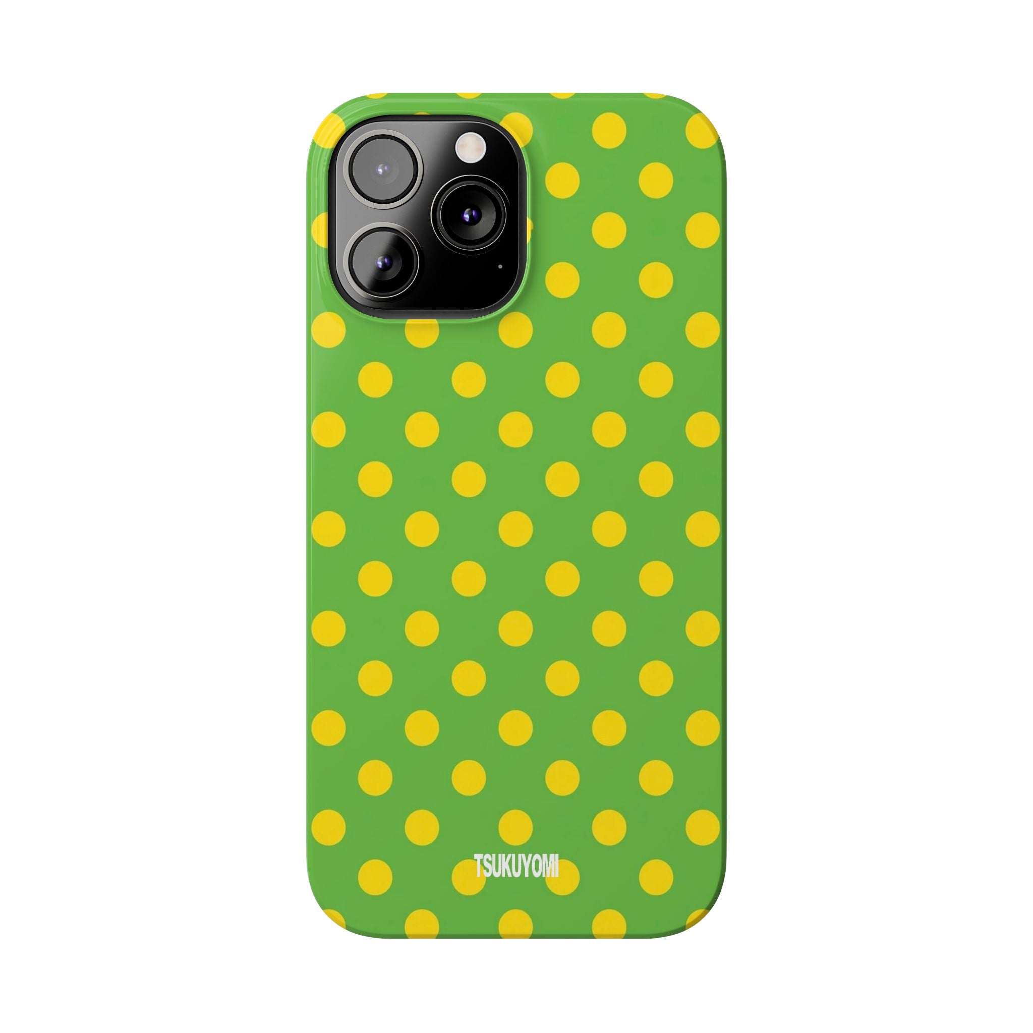 Lemon Belle Polka Dot Phone Case