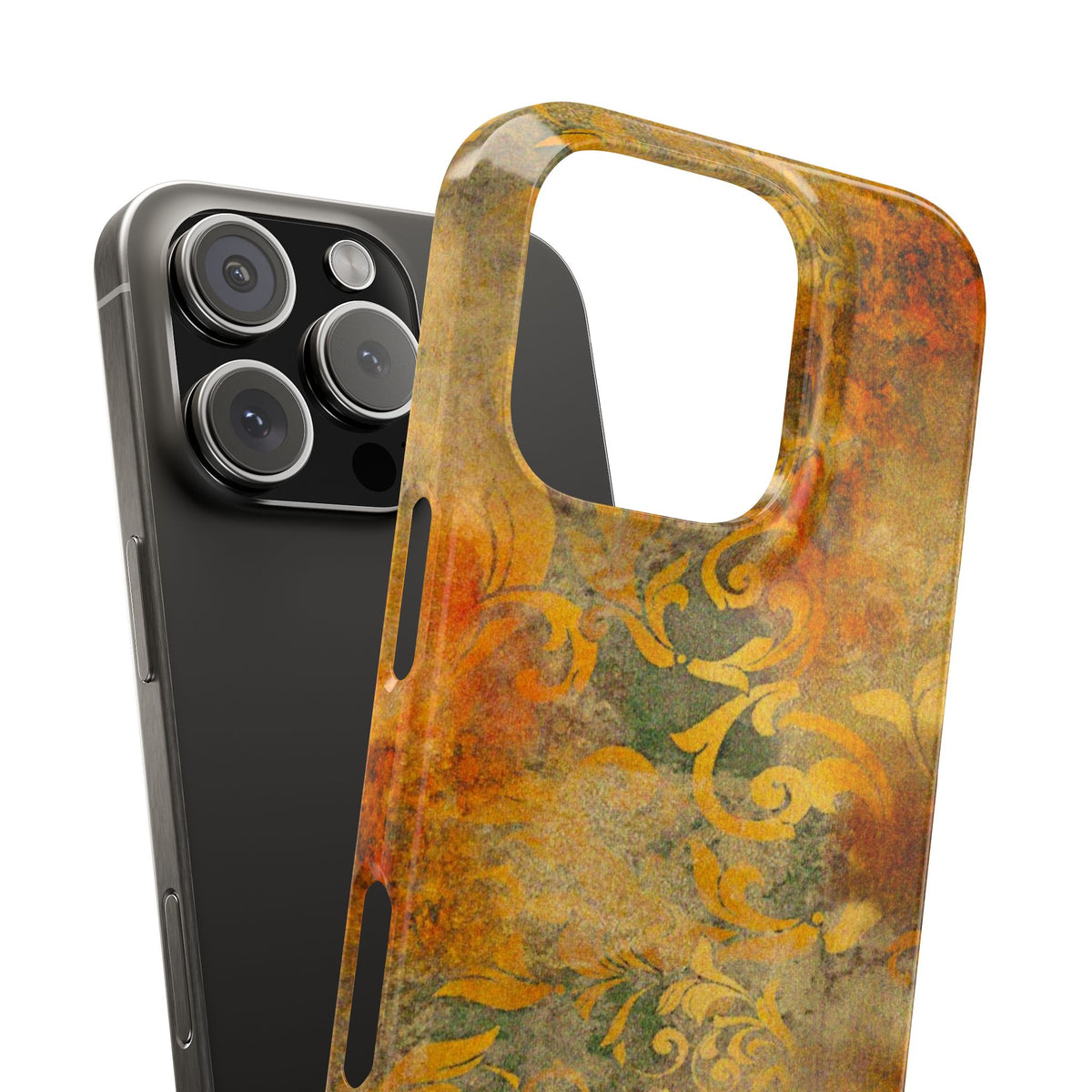 Burnt Baroque Phone Case