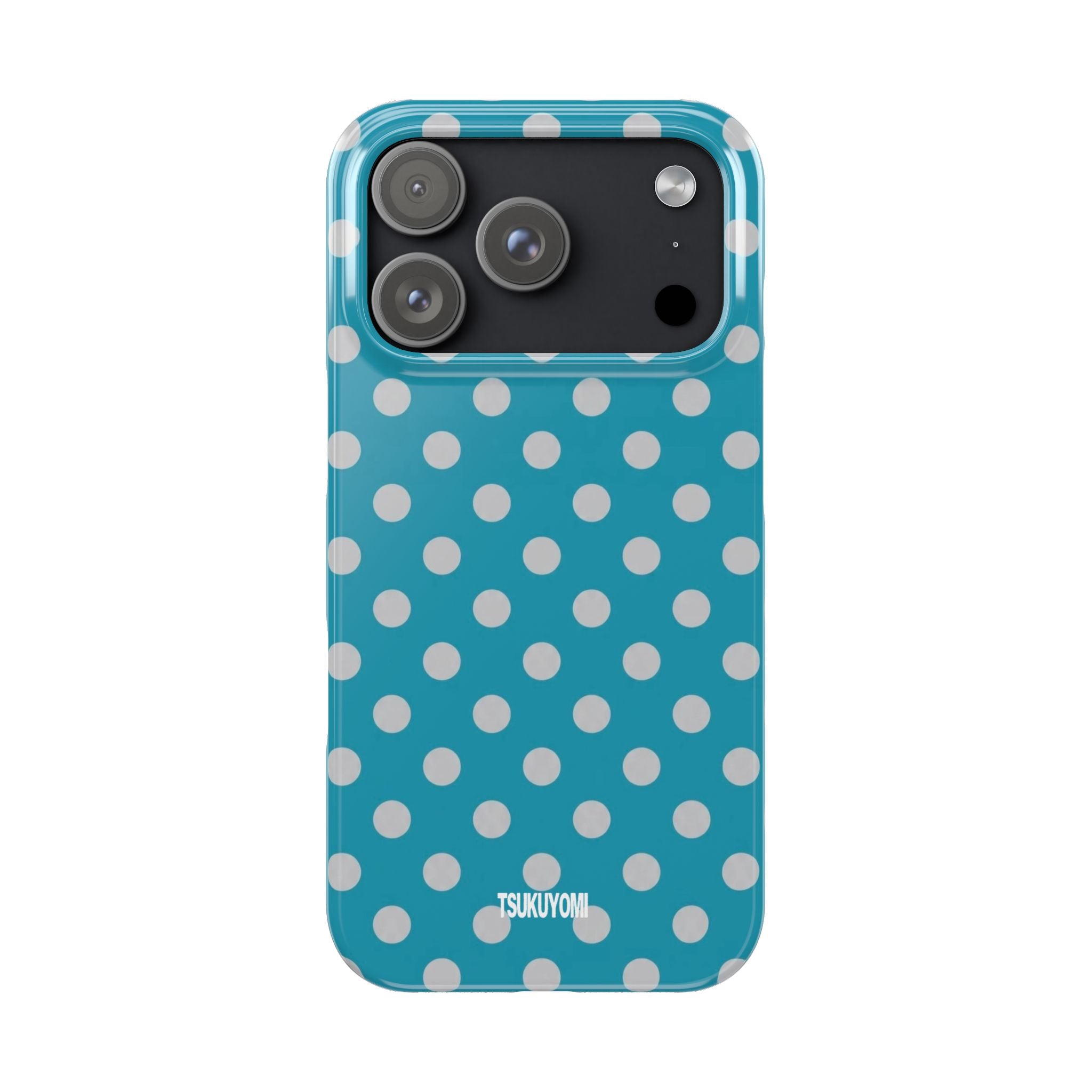 Blue Grotto Polka Dot Phone Case