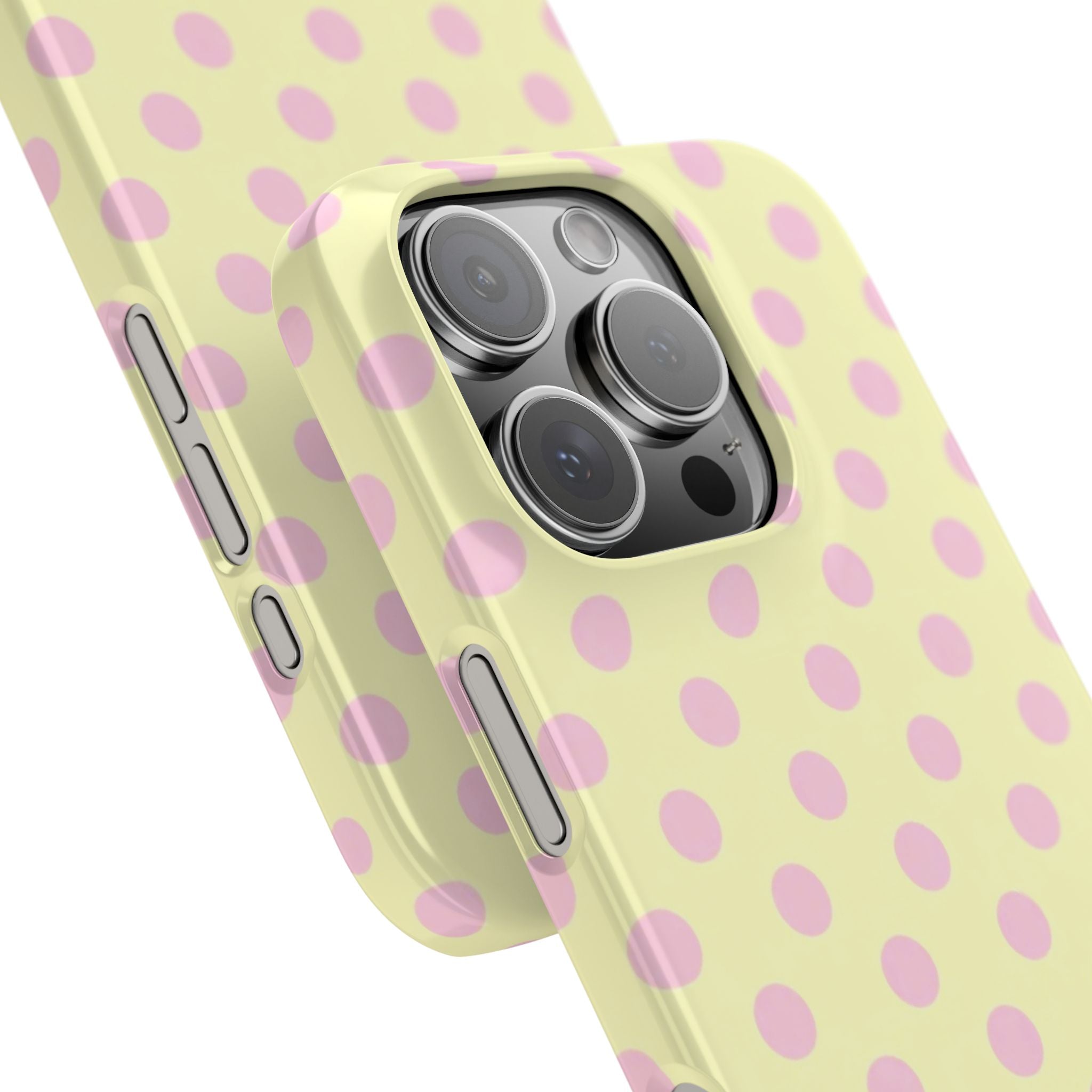 Sunday in Paris Polka Dot Phone Case