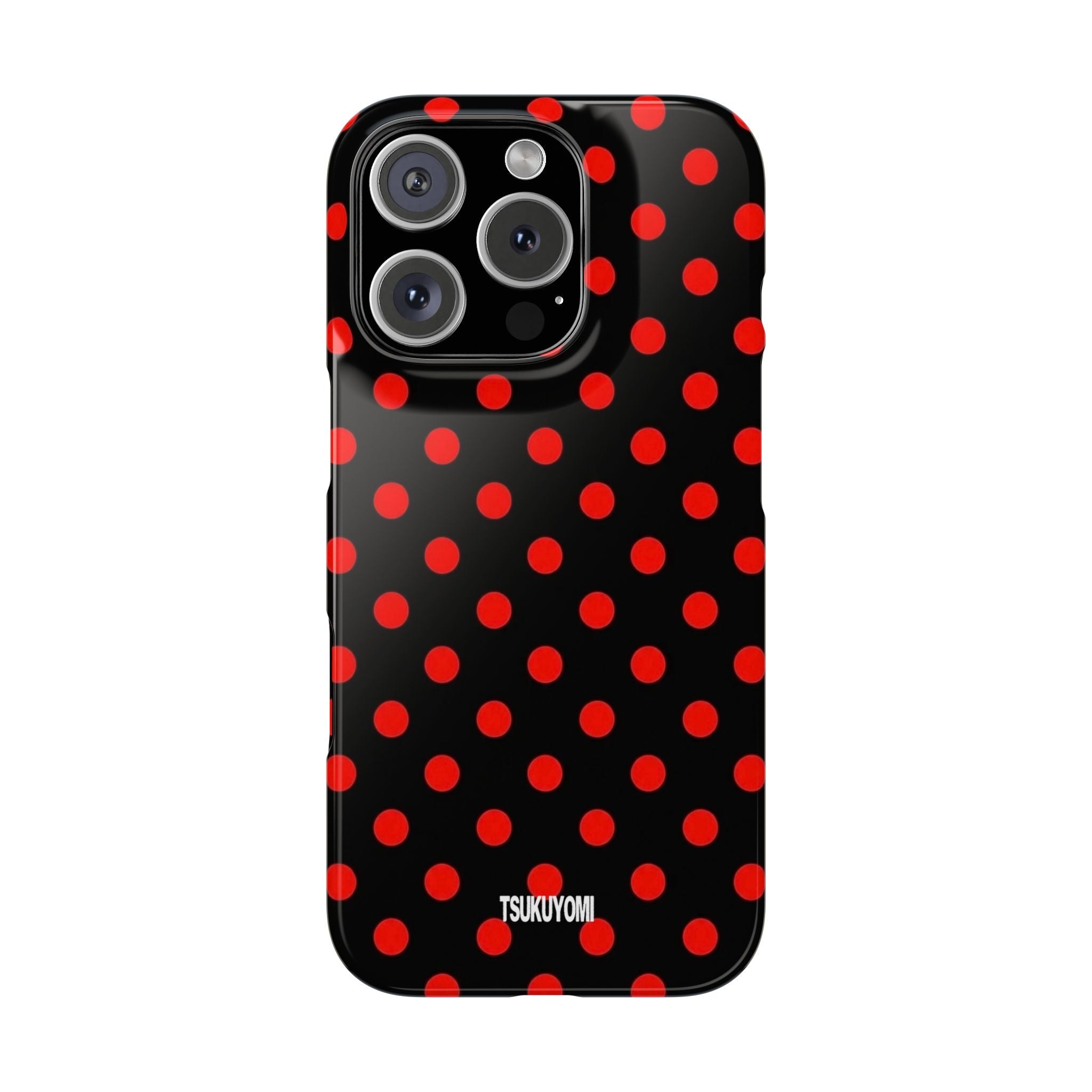 Black Widow Polka Dot Phone Case