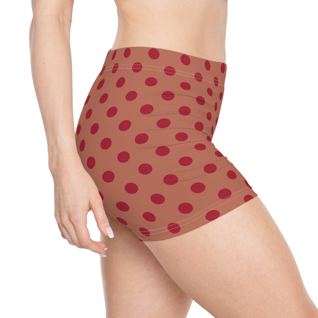 Heatwave Polka Dot Mini Shorts
