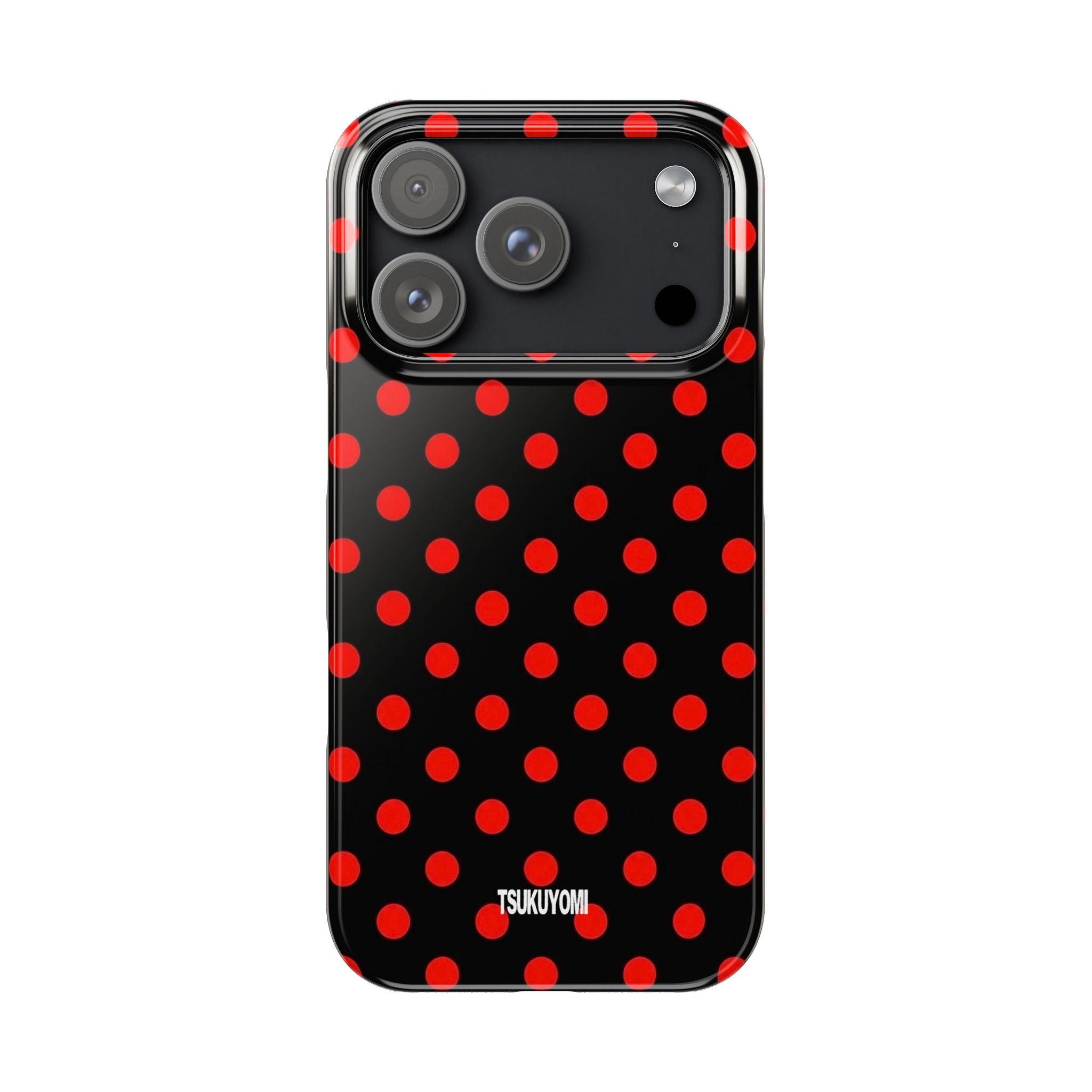 Black Widow Polka Dot Phone Case