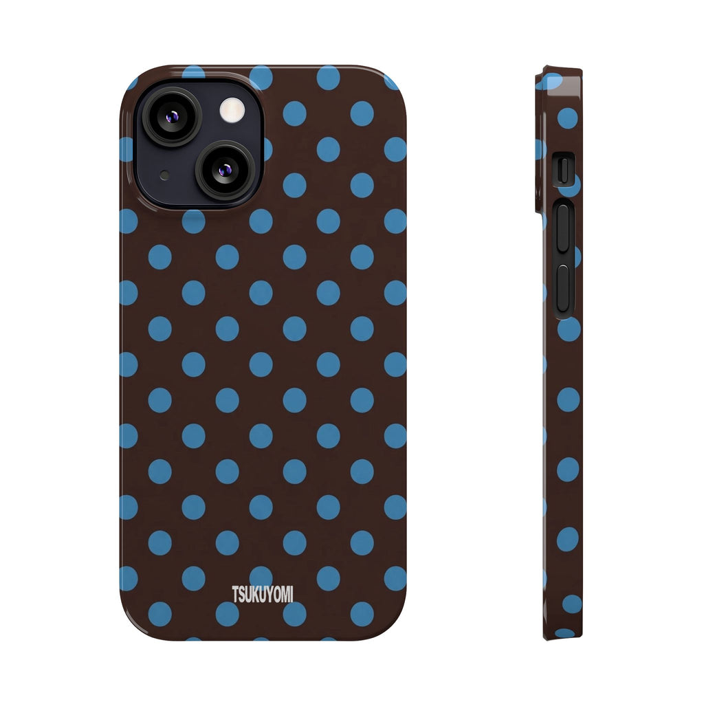 Sea Cocoa Polka Dot Phone Case