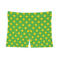 Lemon Belle Polka Dot Mini Shorts