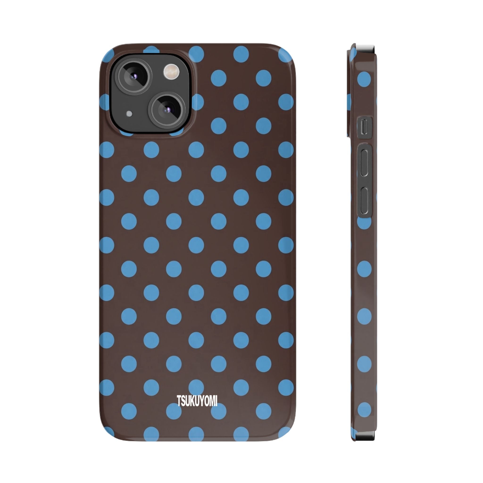 Sea Cocoa Polka Dot Phone Case