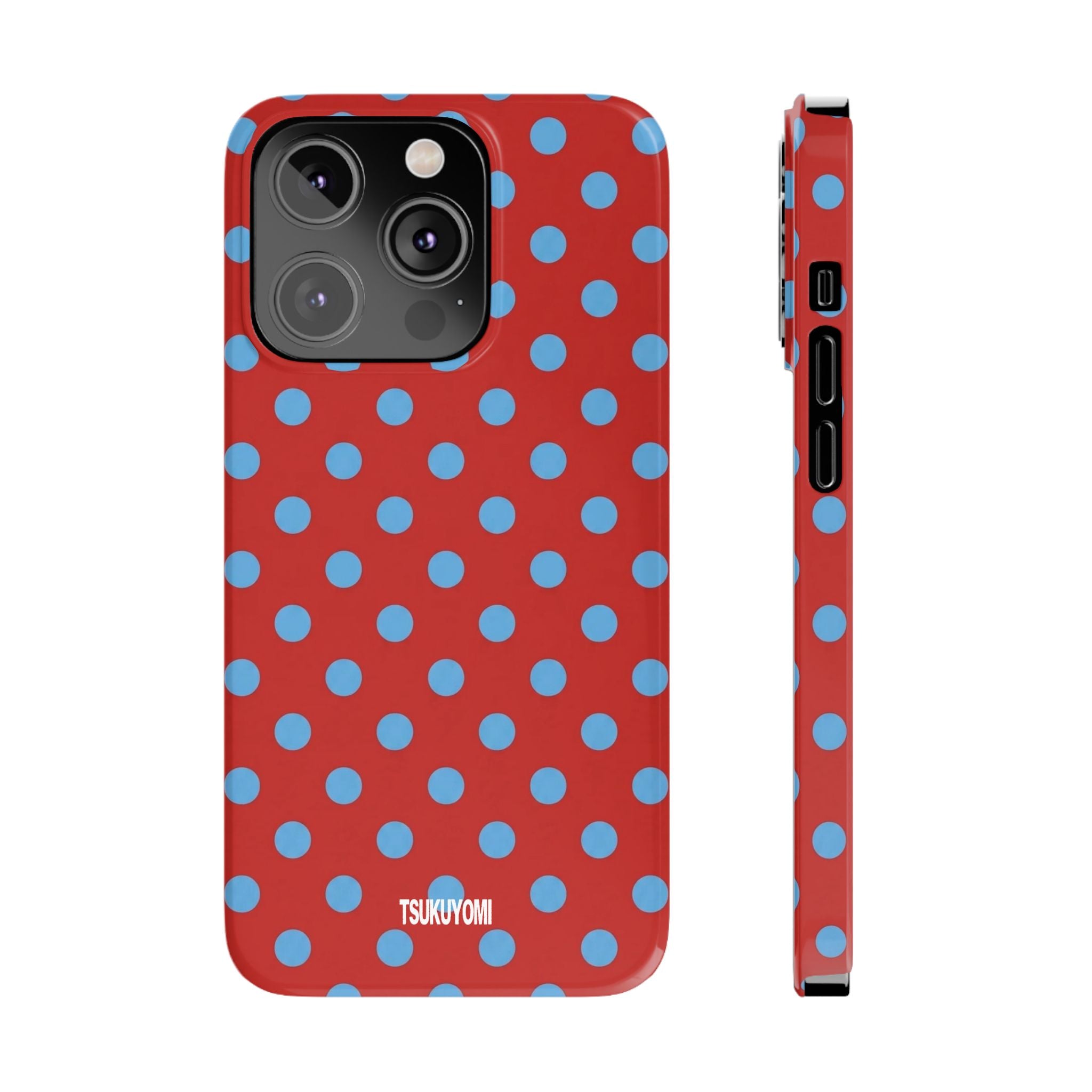 Riviera Romance Polka Dot Phone Case
