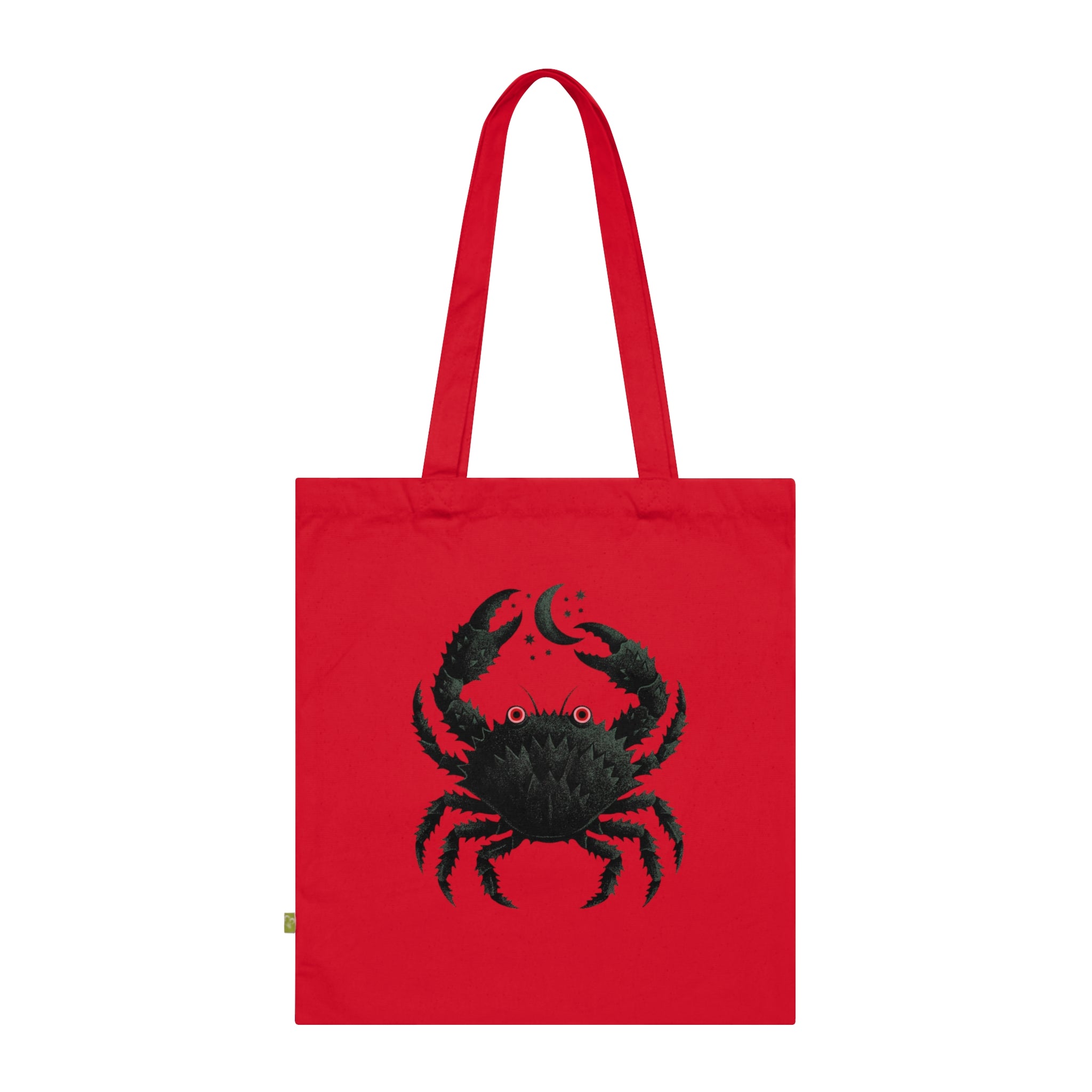 Cancer Lunar Crab - Gothic Organic Cotton Tote Bag