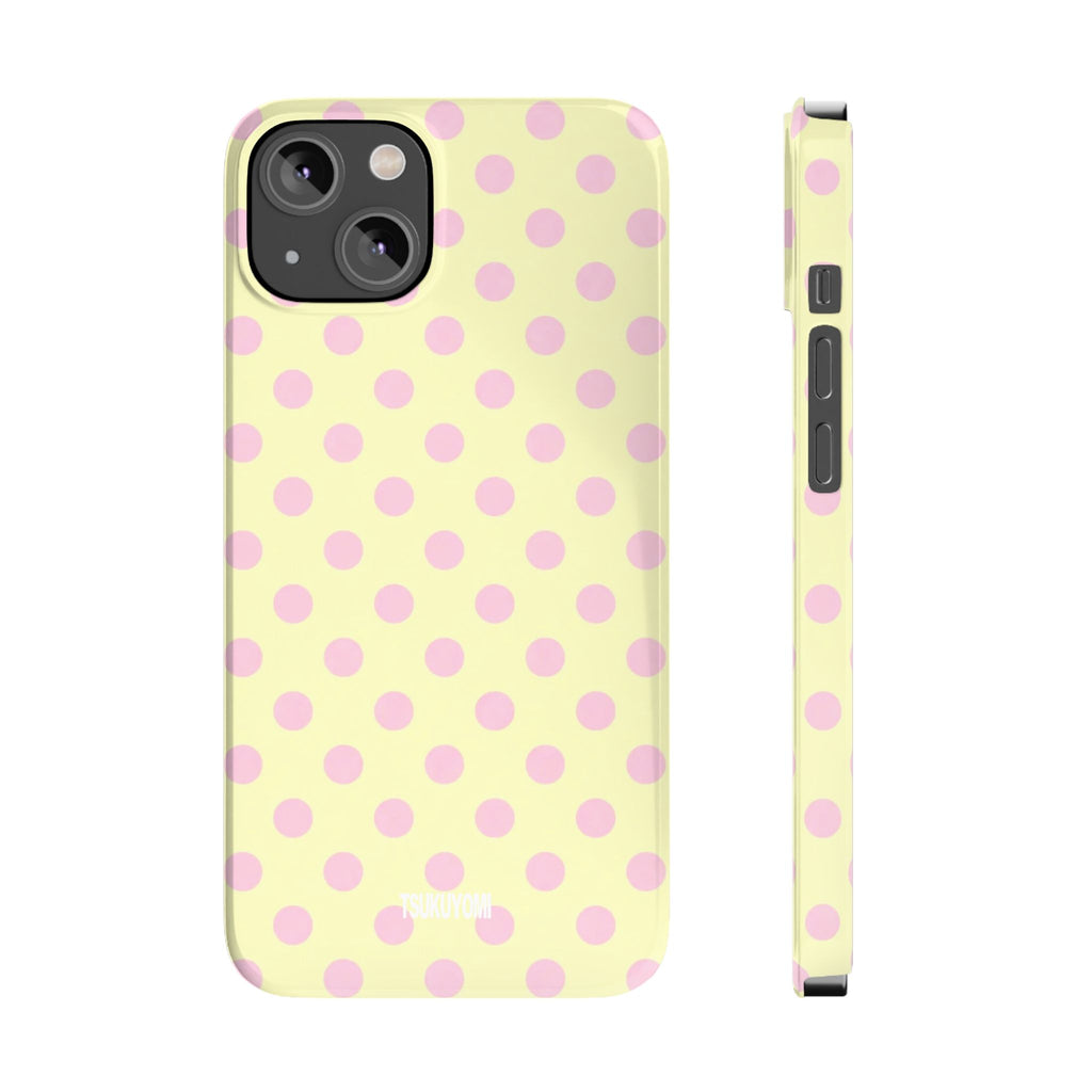 Sunday in Paris Polka Dot Phone Case