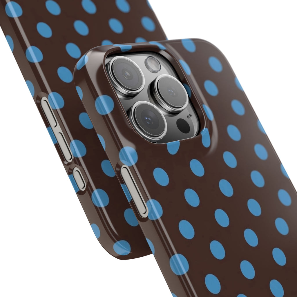 Sea Cocoa Polka Dot Phone Case