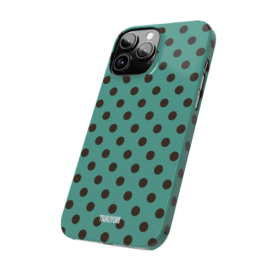 Palm Espresso Polka Dot Phone Case