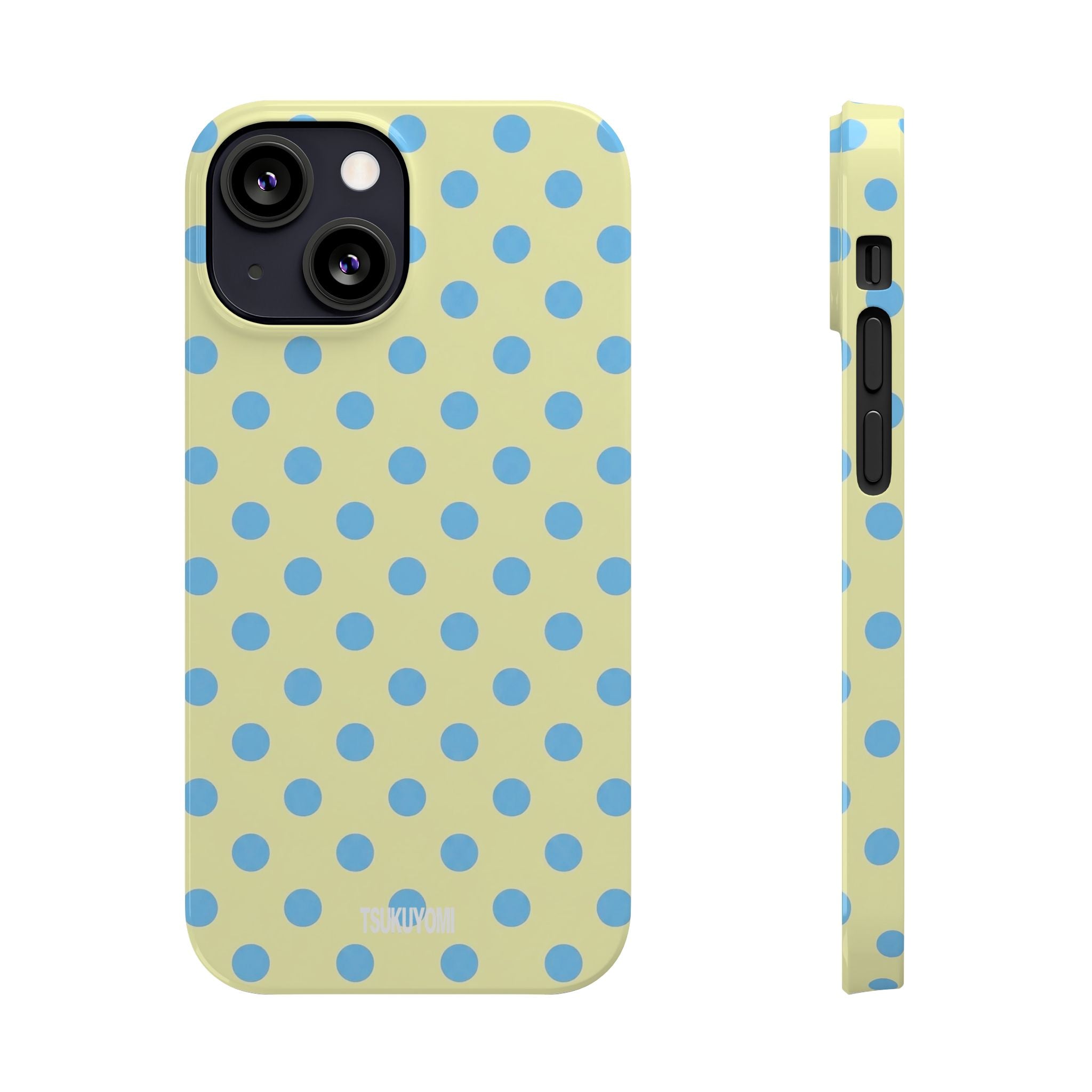 Morning in Capri Polka Dot Phone Case