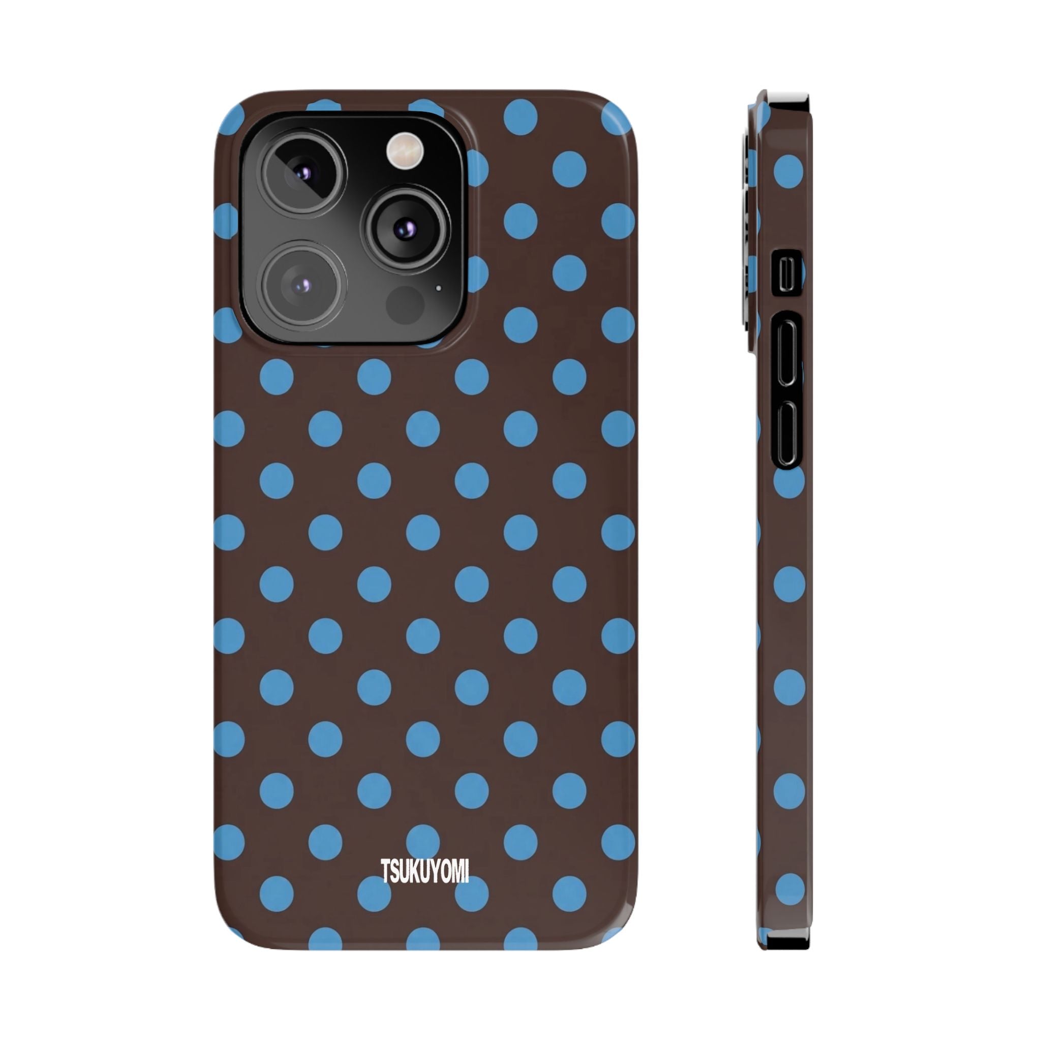 Sea Cocoa Polka Dot Phone Case