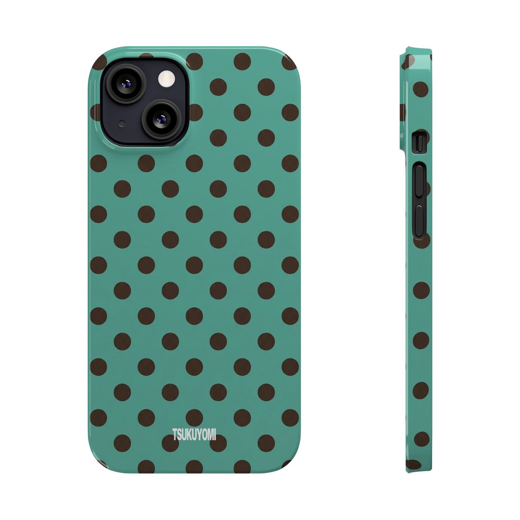 Palm Espresso Polka Dot Phone Case