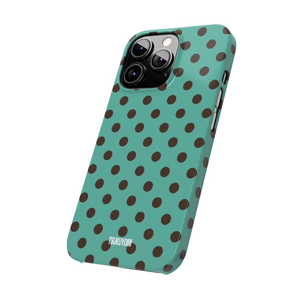 Palm Espresso Polka Dot Phone Case