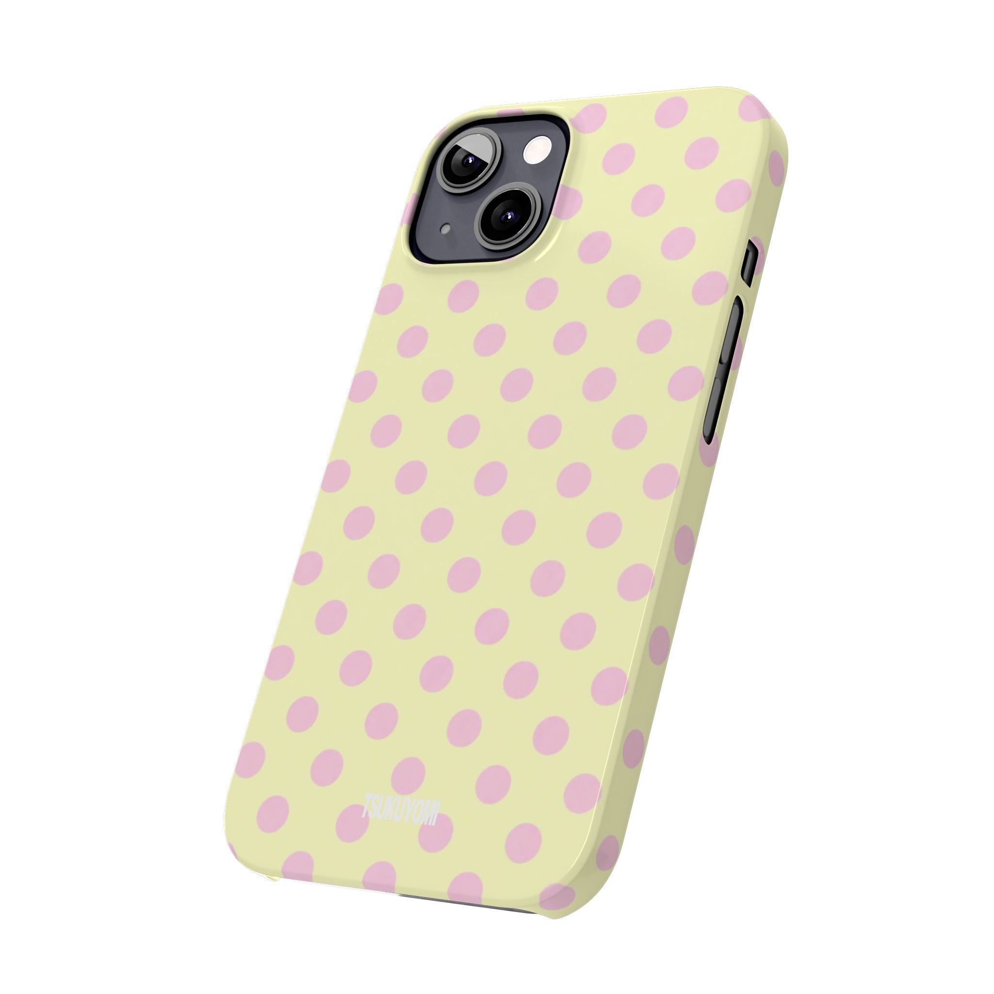 Sunday in Paris Polka Dot Phone Case
