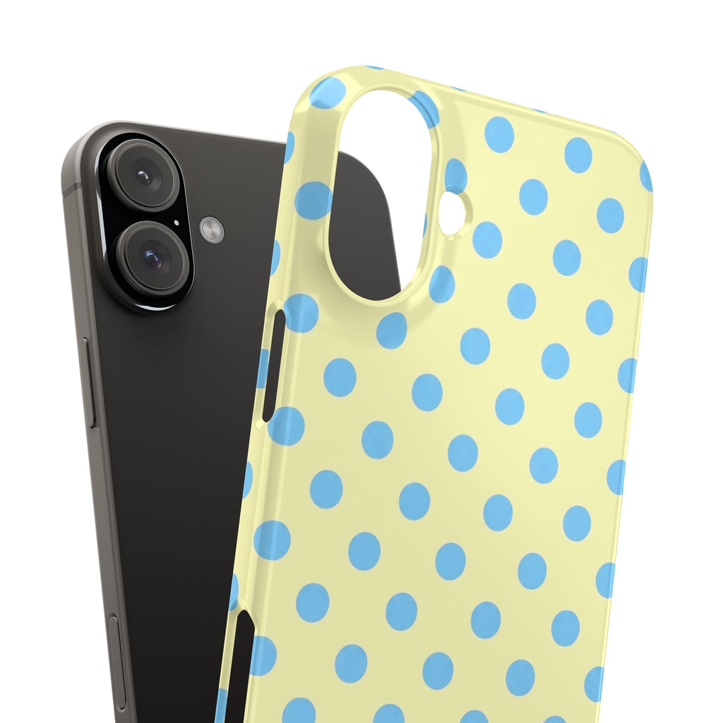 Morning in Capri Polka Dot Phone Case