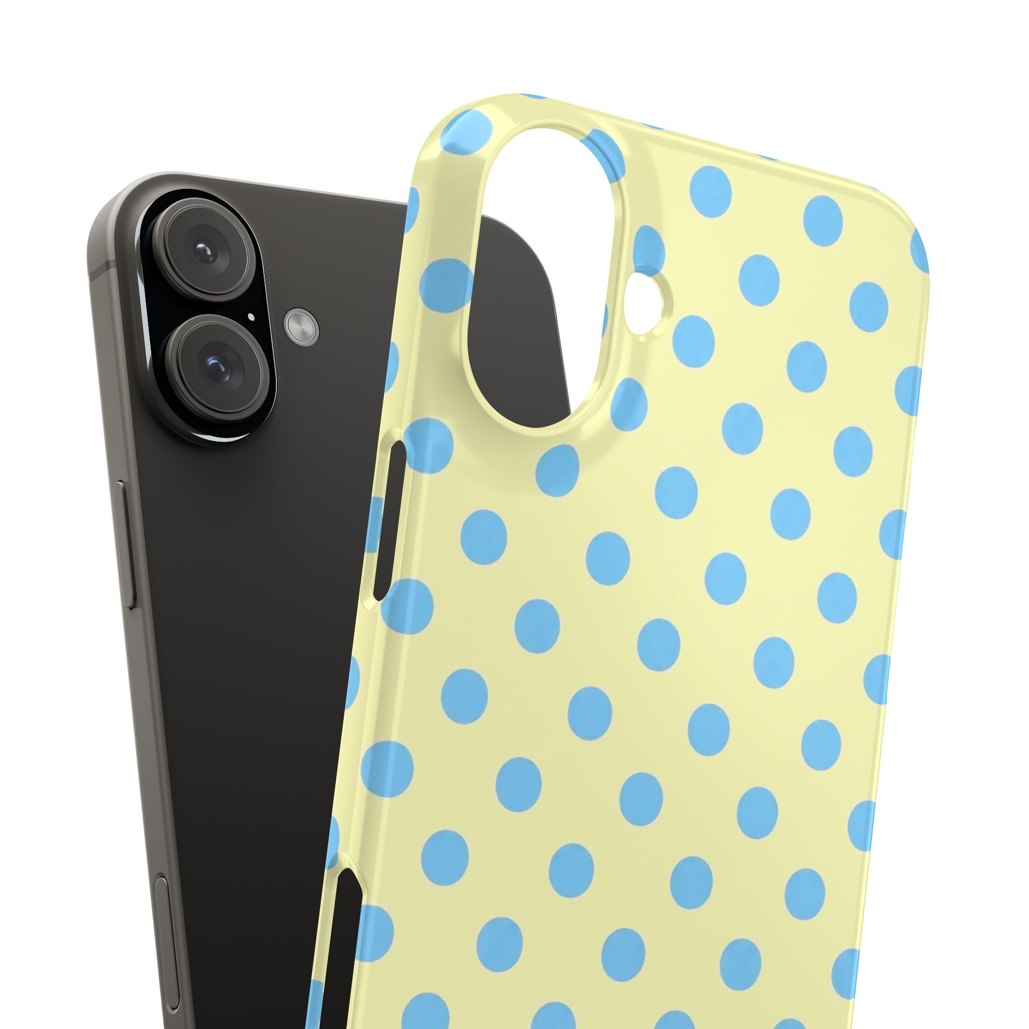 Morning in Capri Polka Dot Phone Case