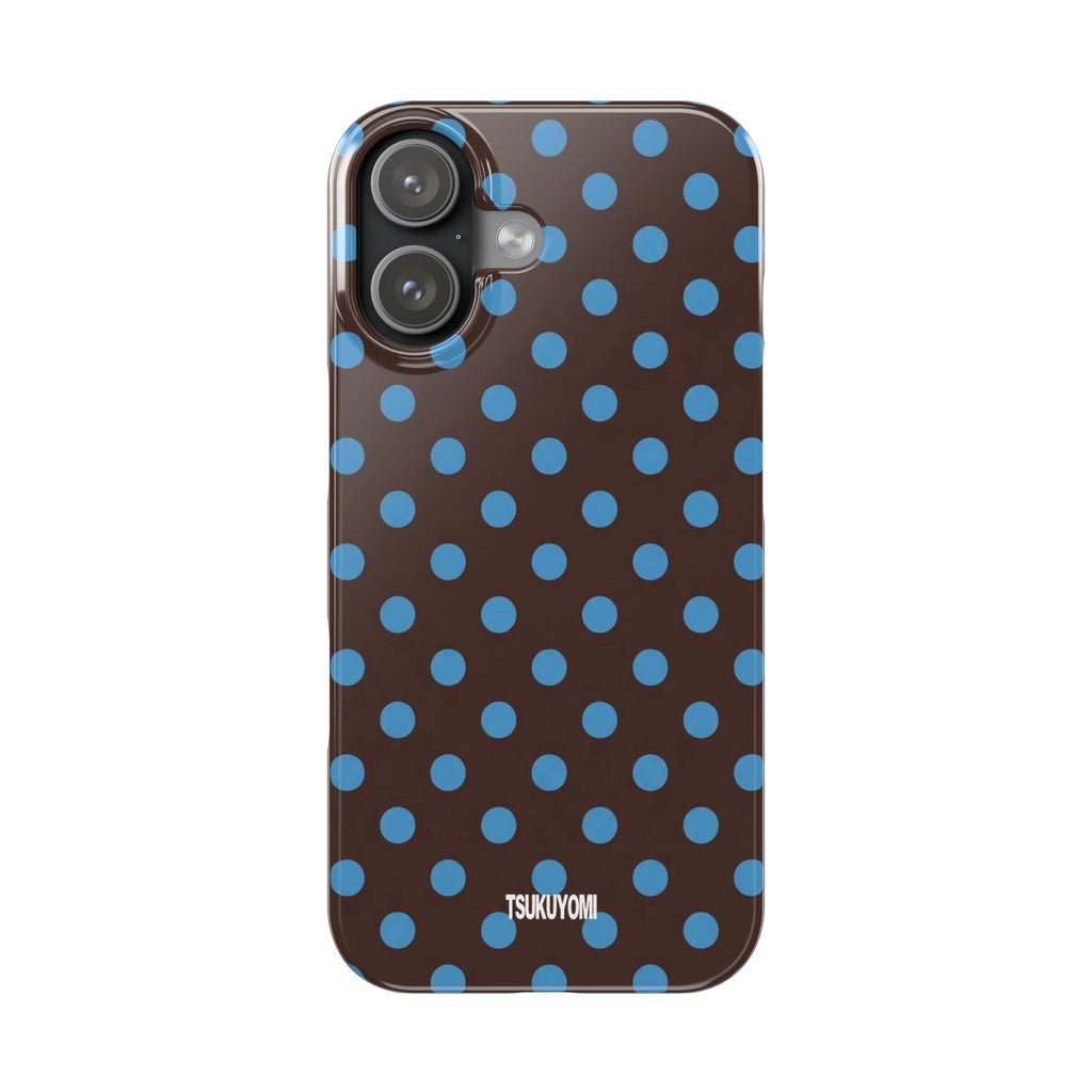 Sea Cocoa Polka Dot Phone Case