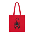 Scorpio Shadow Scorpion - Gothic Organic Cotton Tote Bag