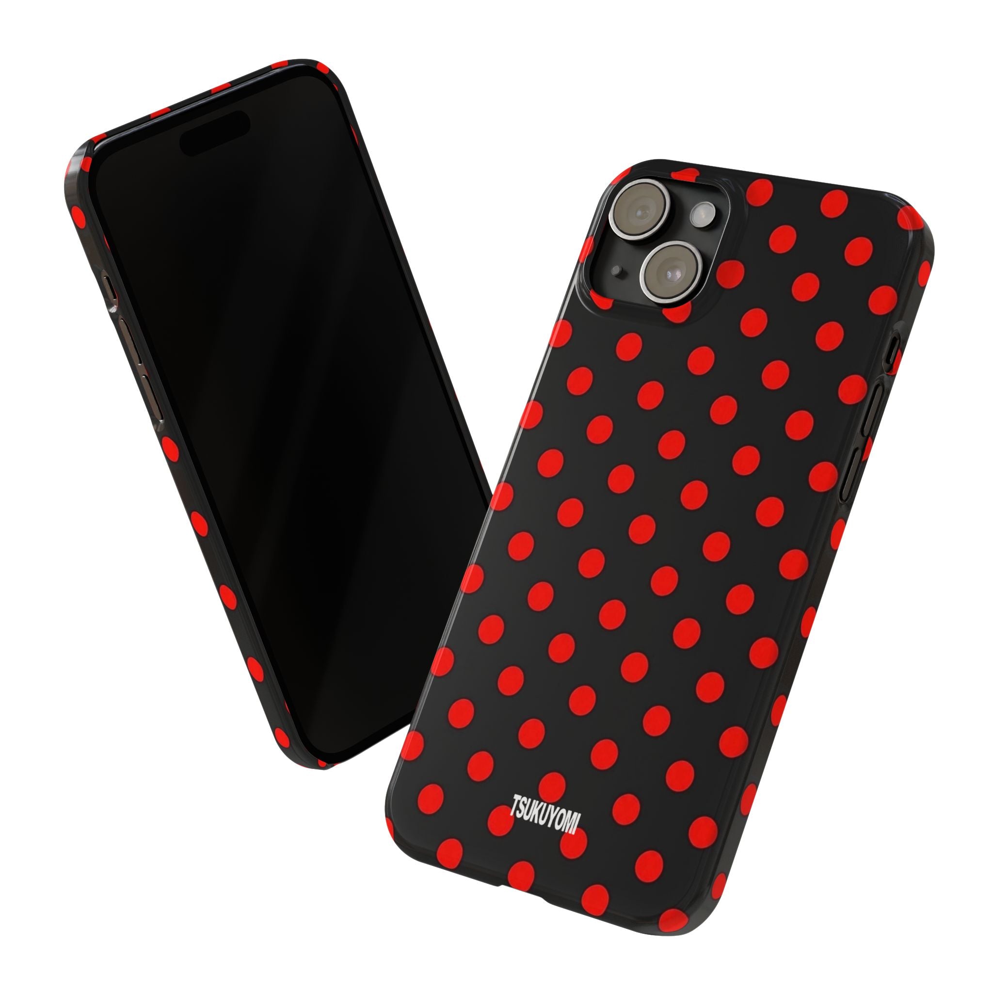 Black Widow Polka Dot Phone Case