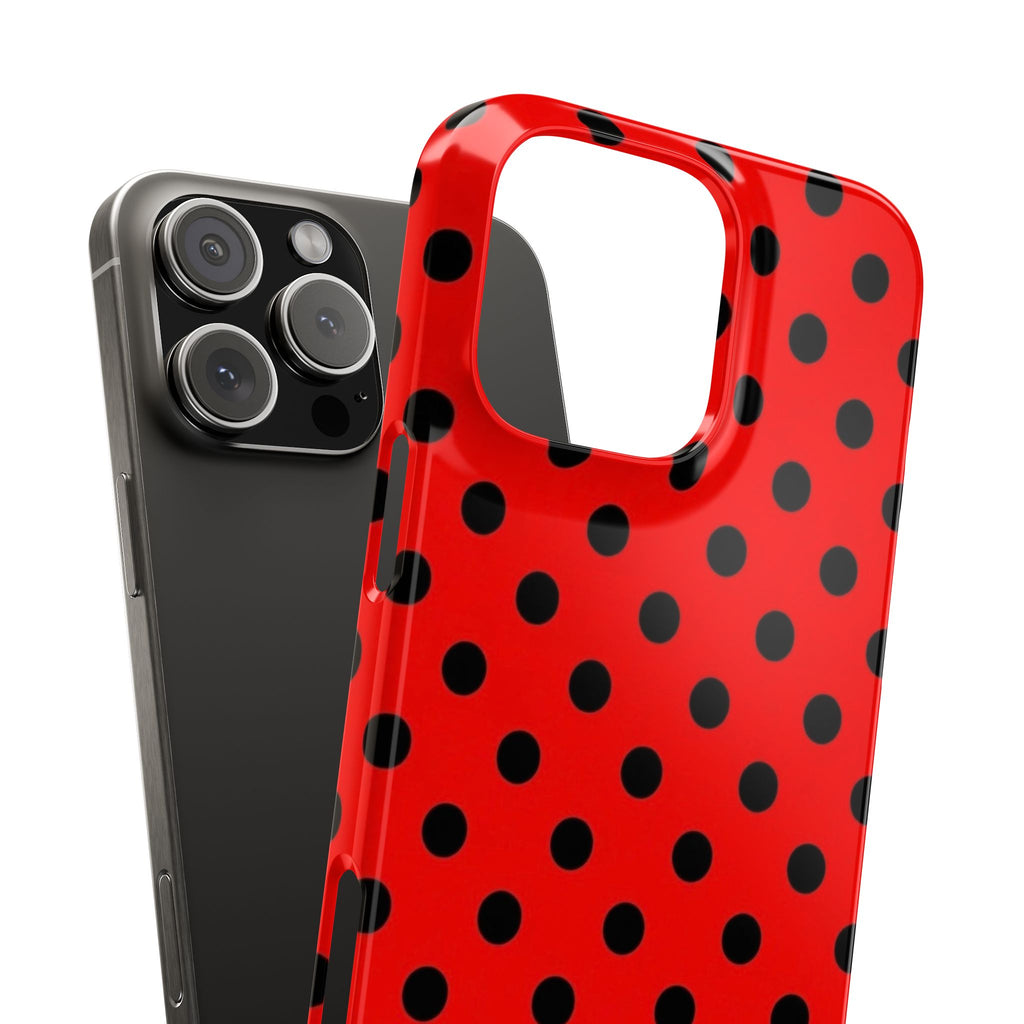 Lady Bug Polka Dot Phone Case