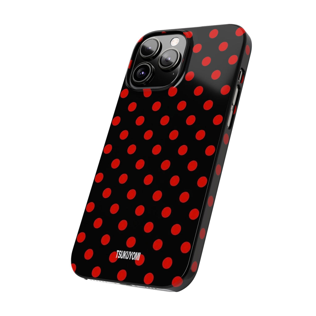 Black Widow Polka Dot Phone Case