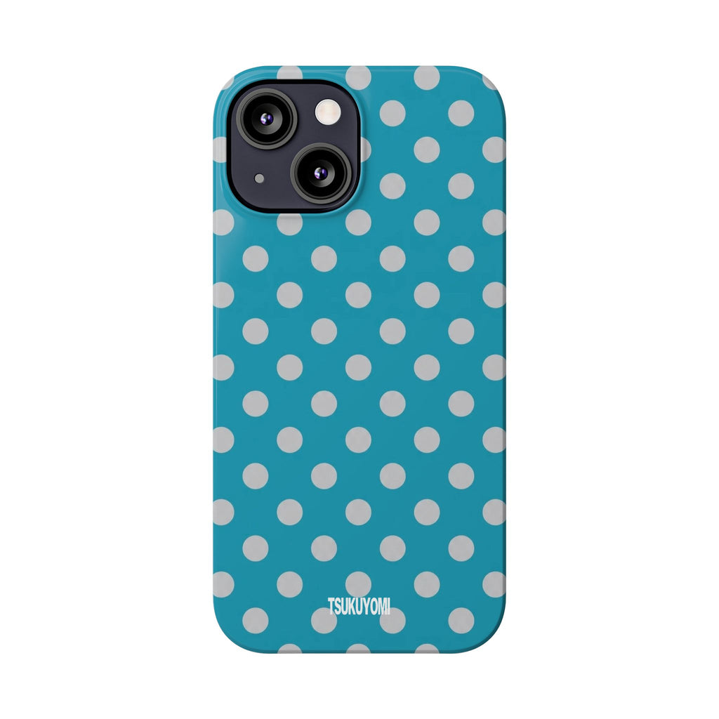 Blue Grotto Polka Dot Phone Case