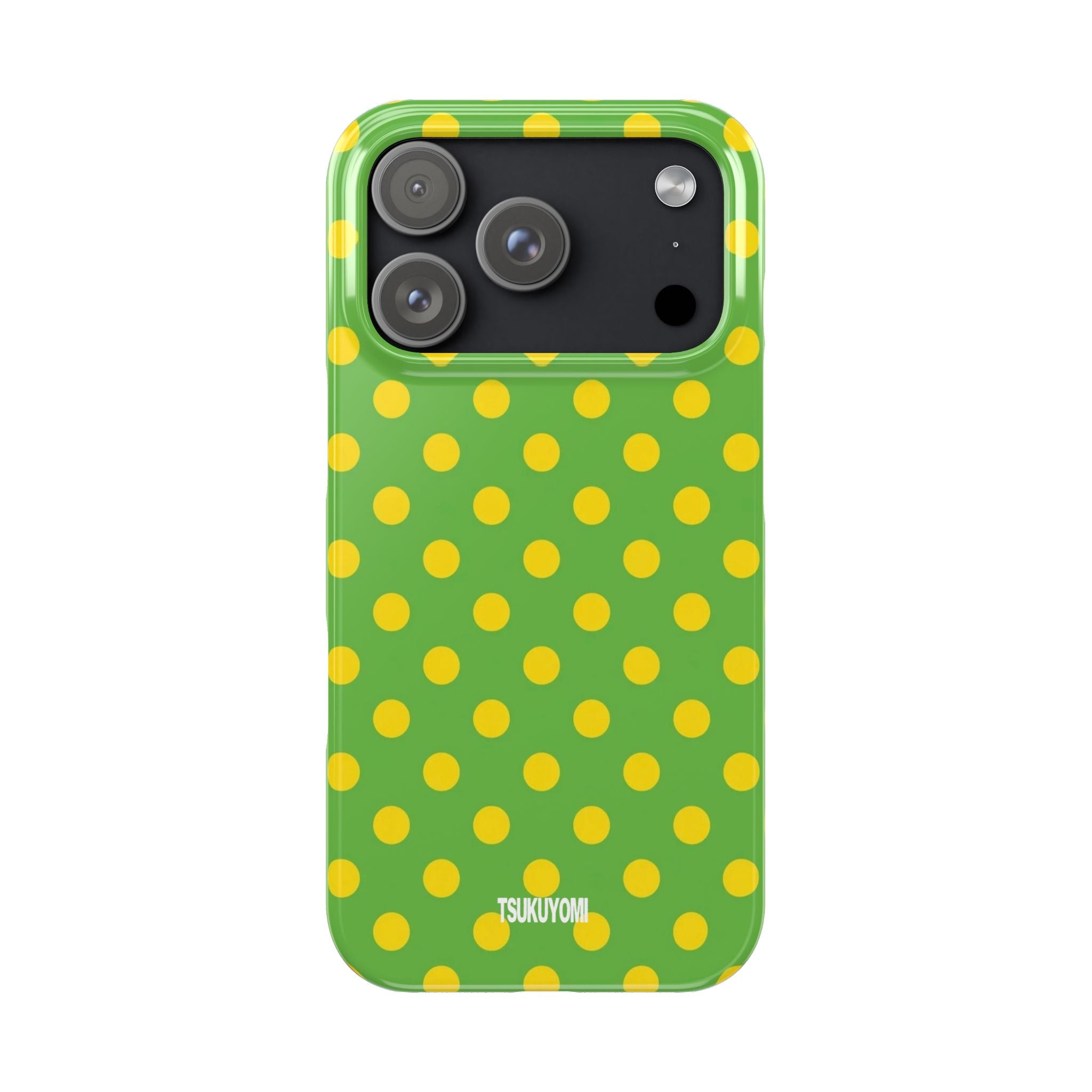 Lemon Belle Polka Dot Phone Case