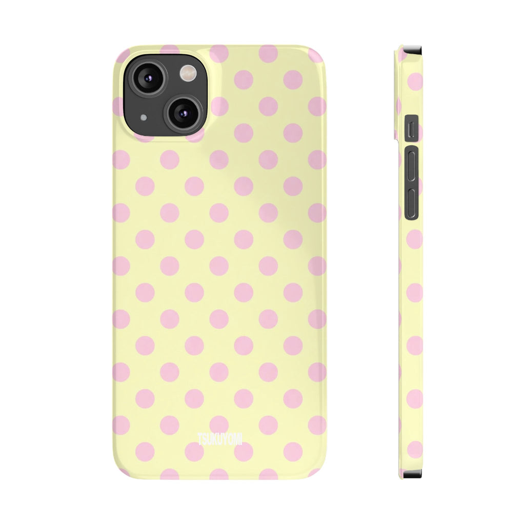 Sunday in Paris Polka Dot Phone Case