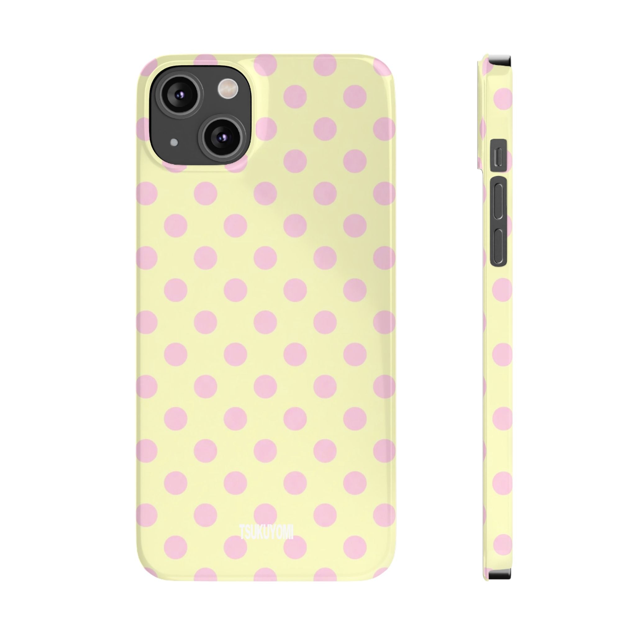 Sunday in Paris Polka Dot Phone Case