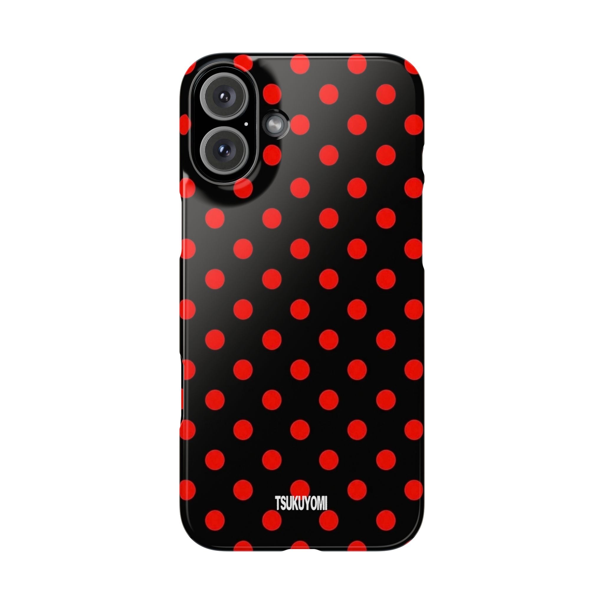 Black Widow Polka Dot Phone Case
