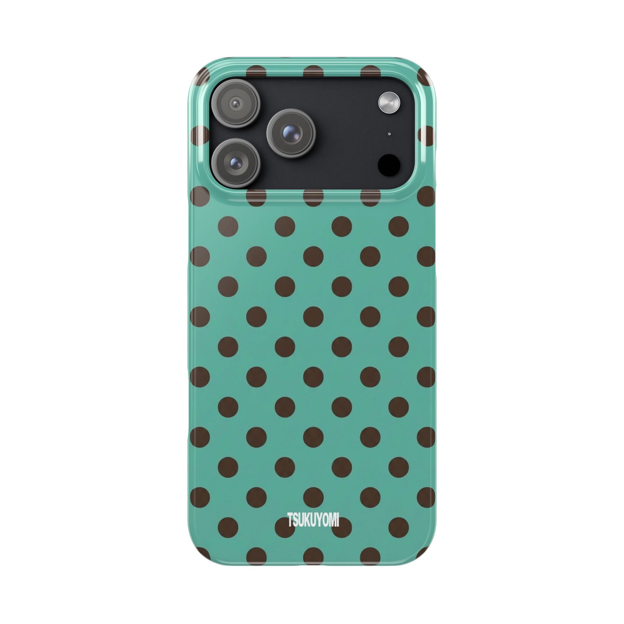 Palm Espresso Polka Dot Phone Case
