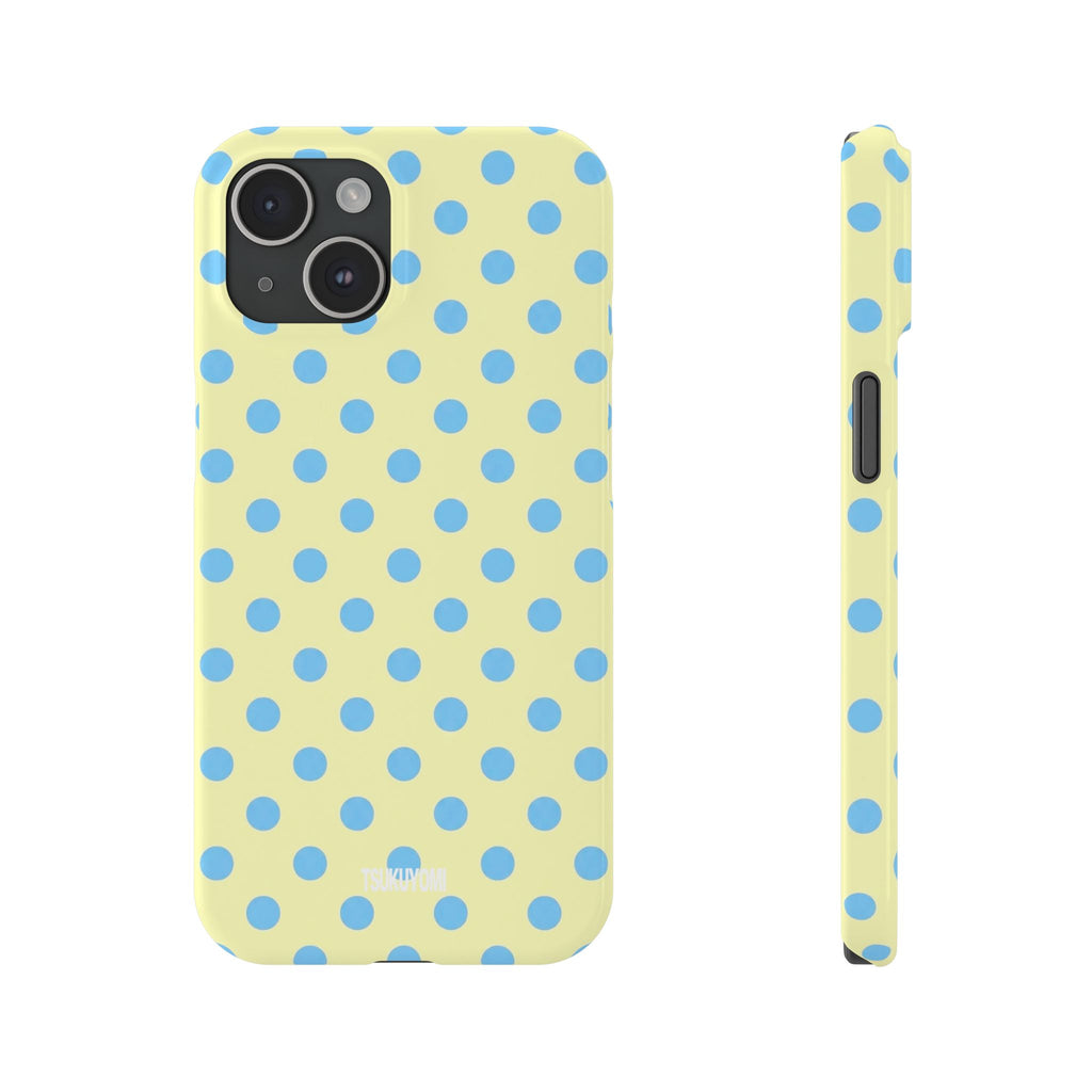 Morning in Capri Polka Dot Phone Case