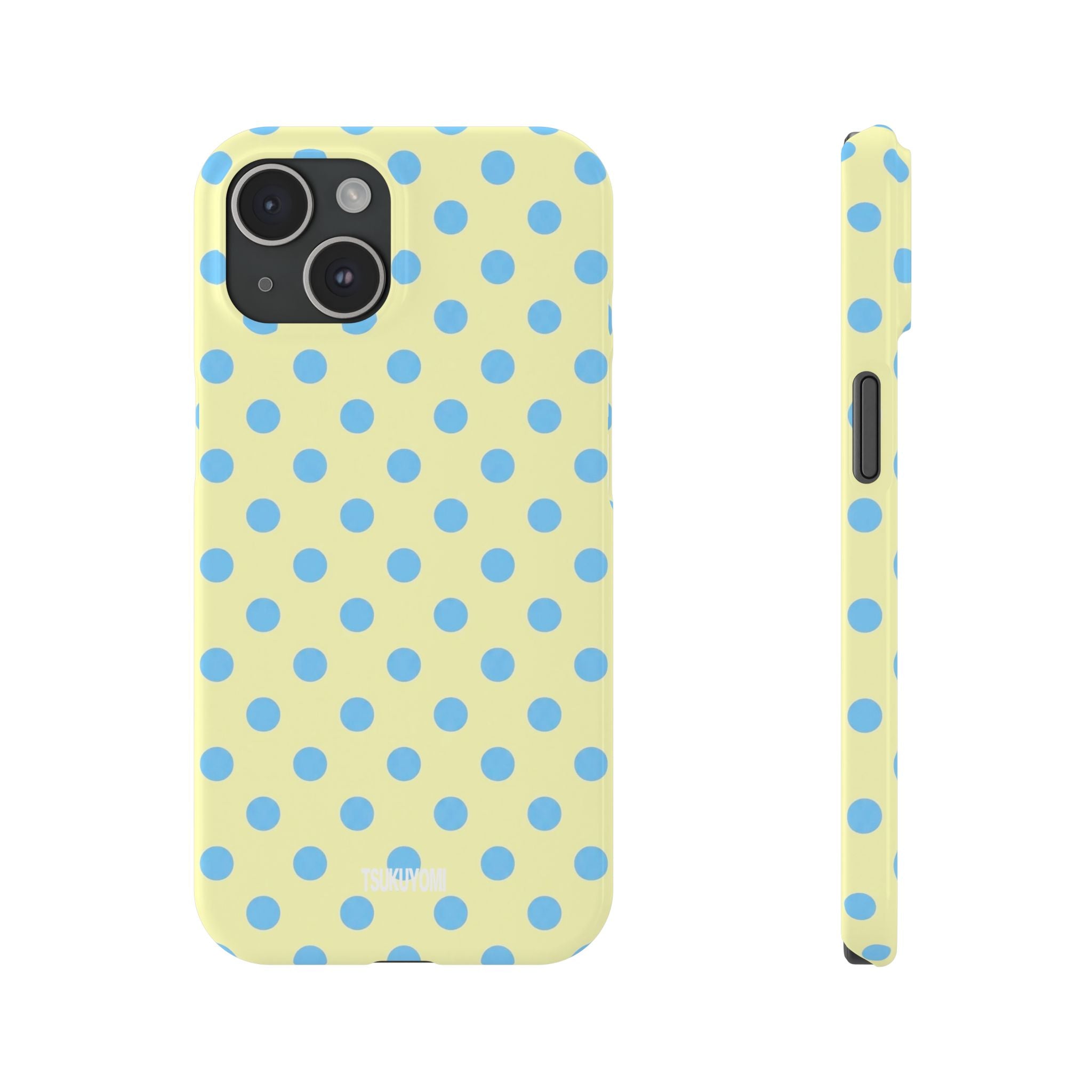 Morning in Capri Polka Dot Phone Case