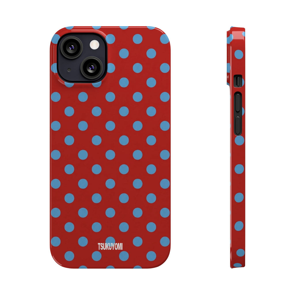 Riviera Romance Polka Dot Phone Case
