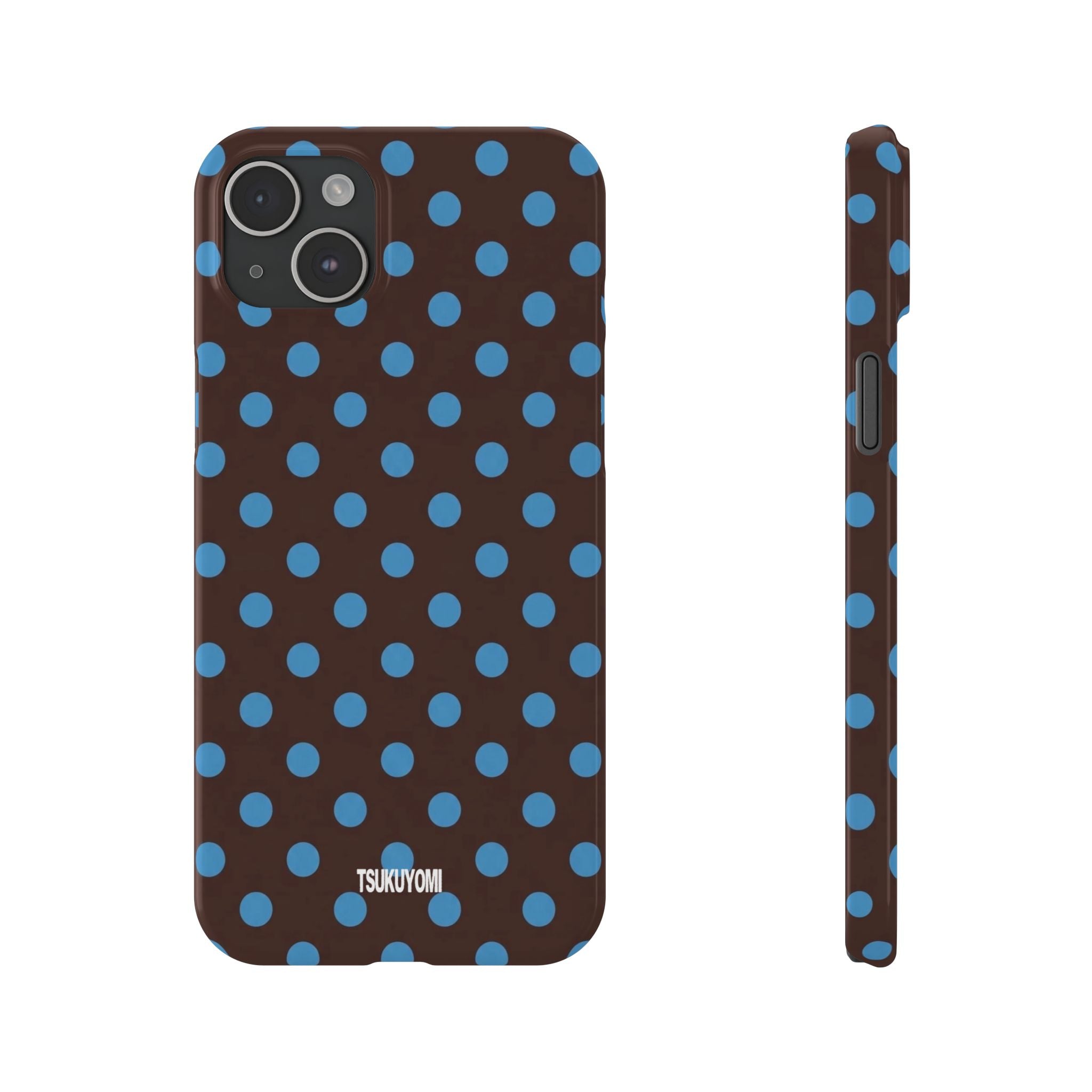 Sea Cocoa Polka Dot Phone Case