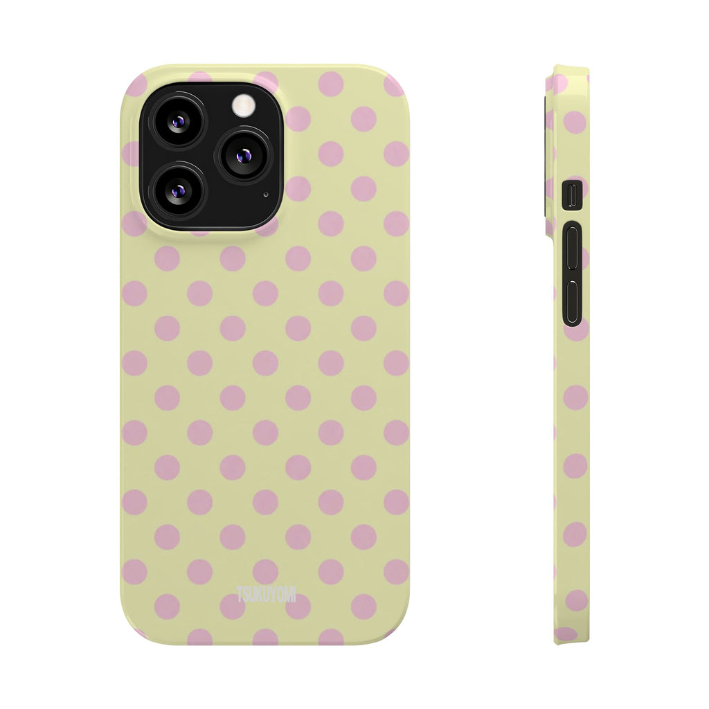 Sunday in Paris Polka Dot Phone Case