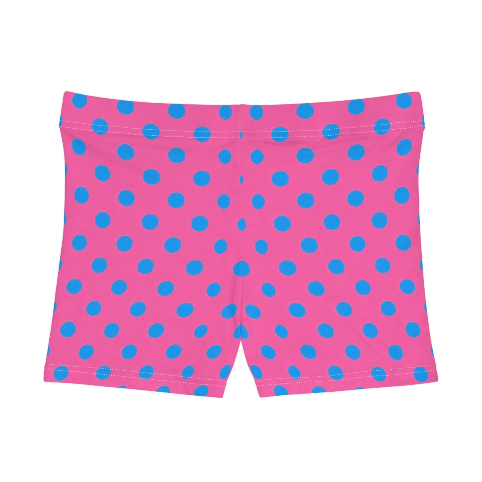 Cabana Club Pink Polka Dot Mini Shorts