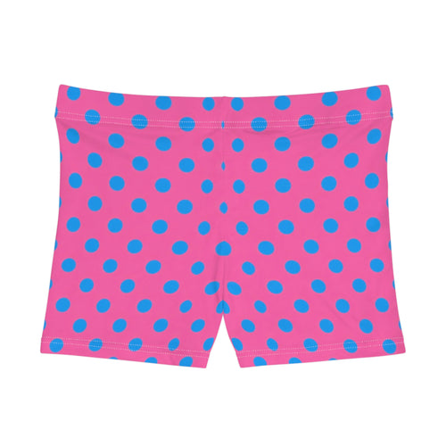 Cabana Club Pink Polka Dot Mini Shorts