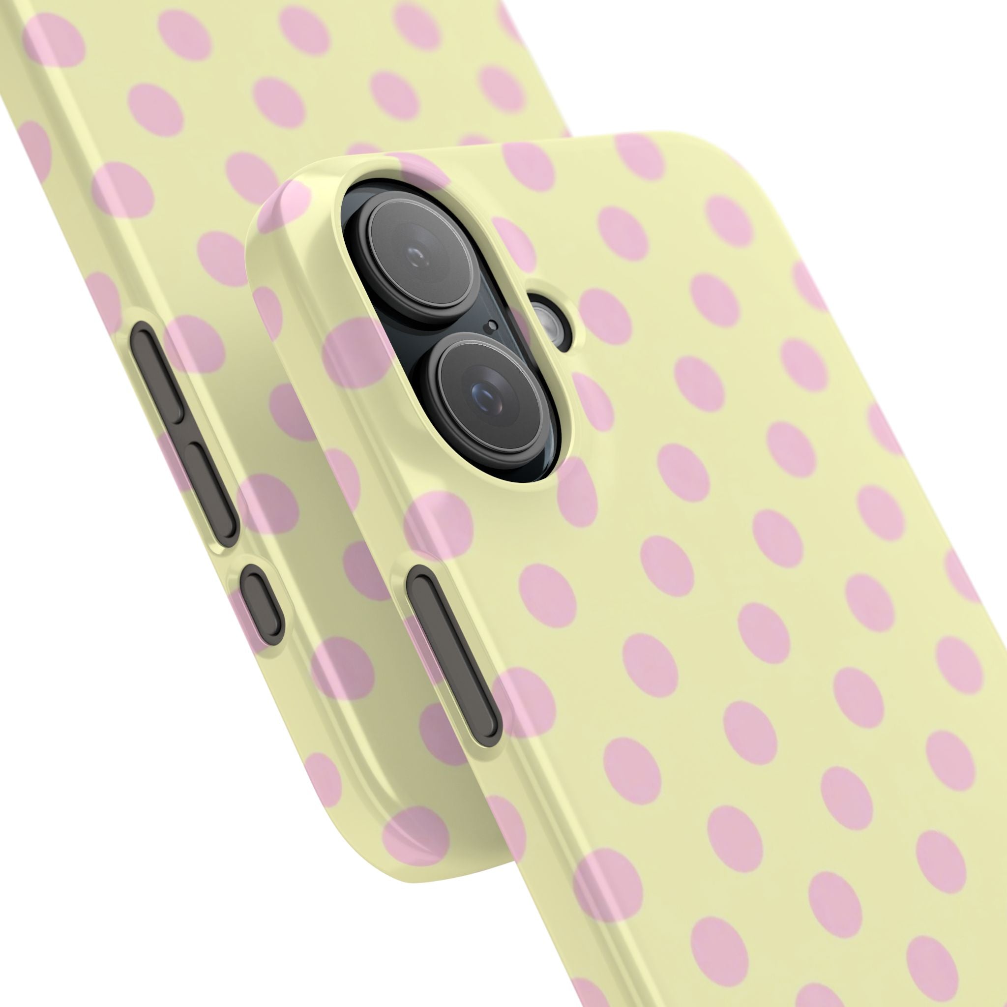 Sunday in Paris Polka Dot Phone Case