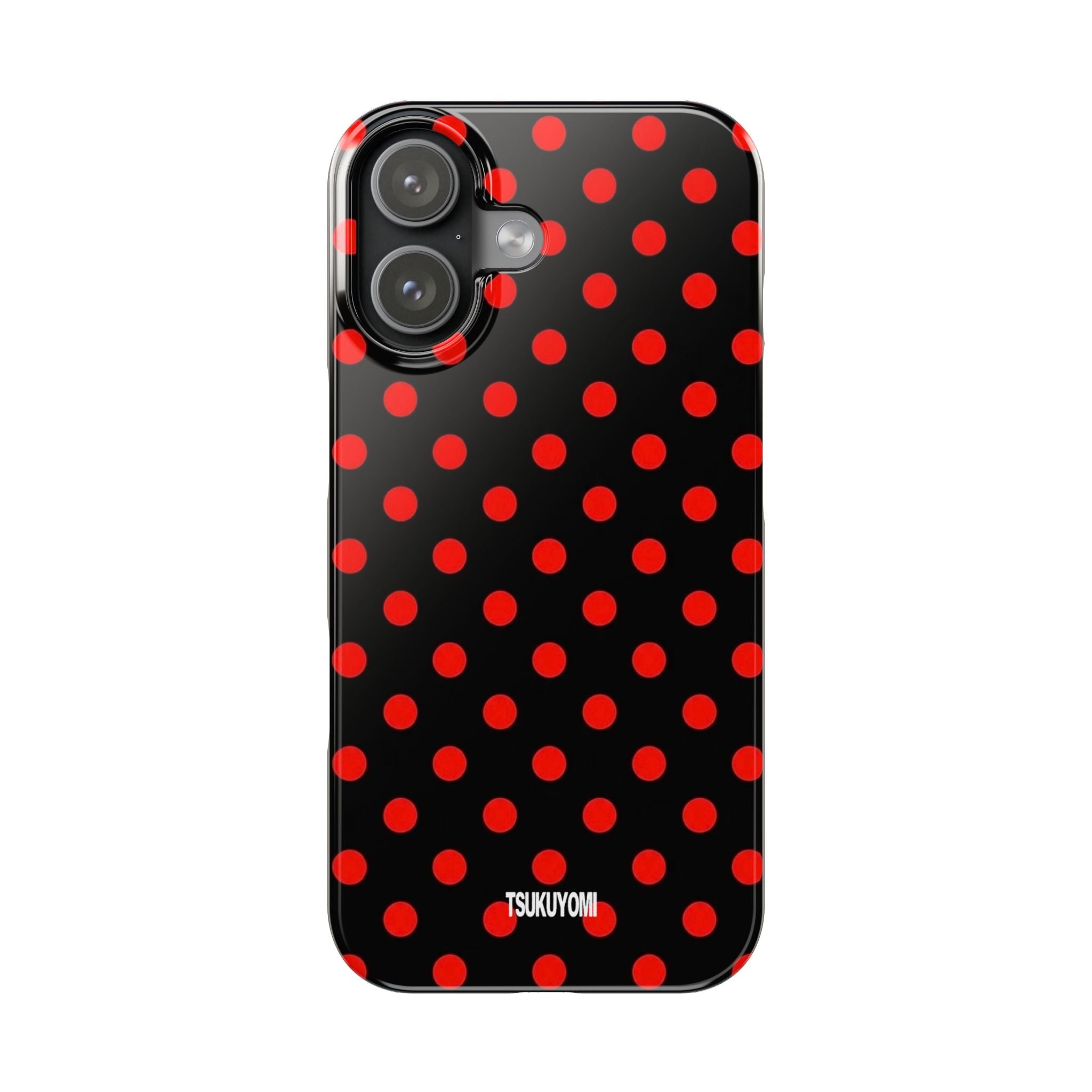 Black Widow Polka Dot Phone Case