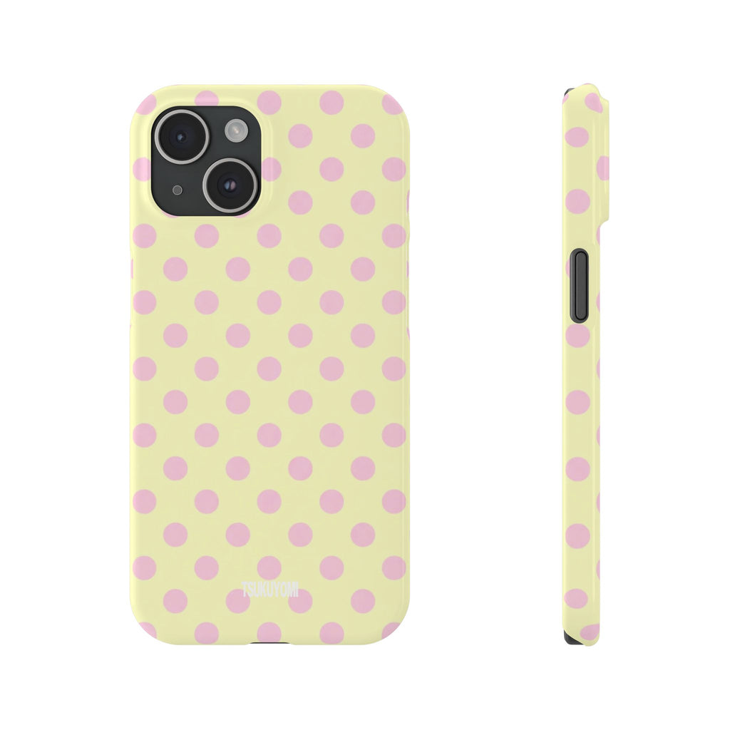 Sunday in Paris Polka Dot Phone Case