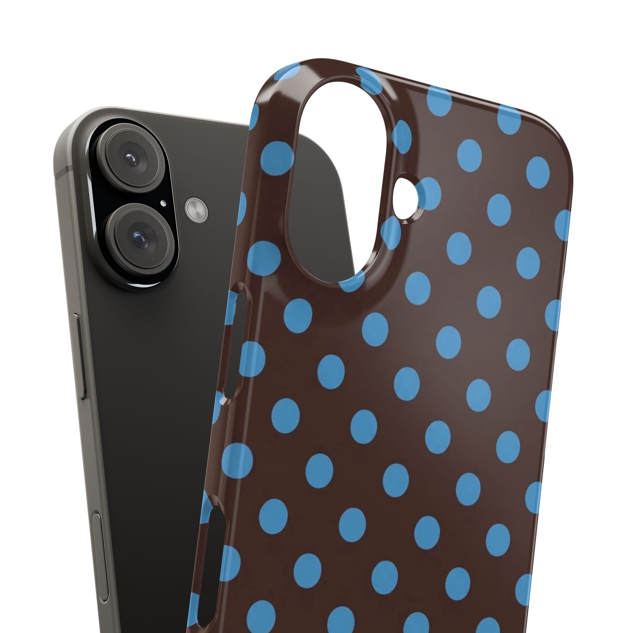 Sea Cocoa Polka Dot Phone Case