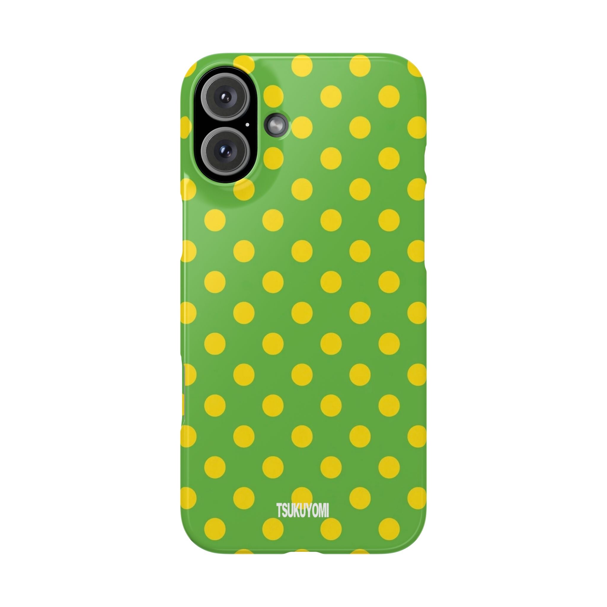 Lemon Belle Polka Dot Phone Case
